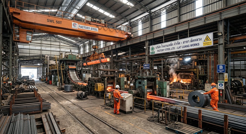 เหล็กโรงงาน (Factory Steel) คืออะไร?