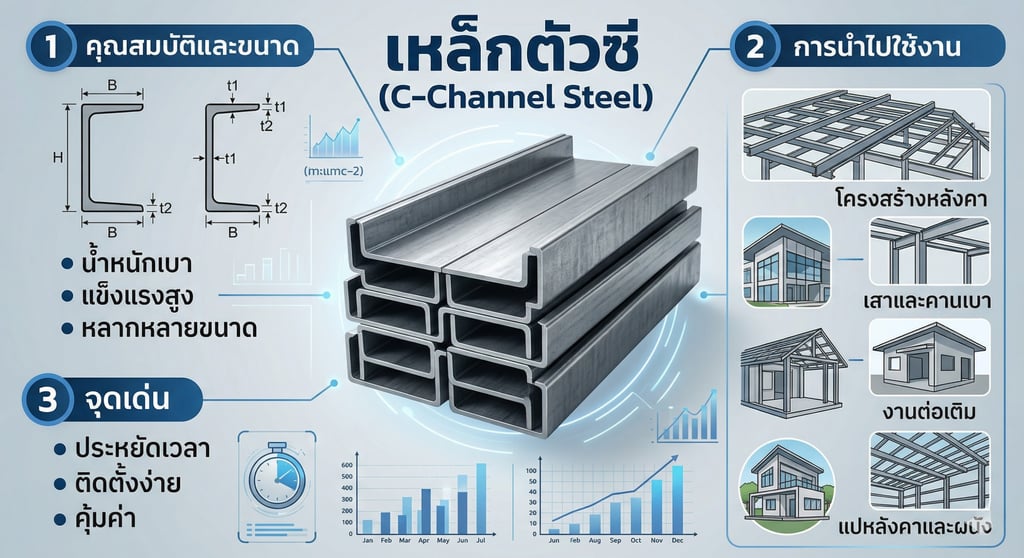 เหล็กแบบไหนเหมาะกับงานชั้นวาง / งานโครงสร้าง ?