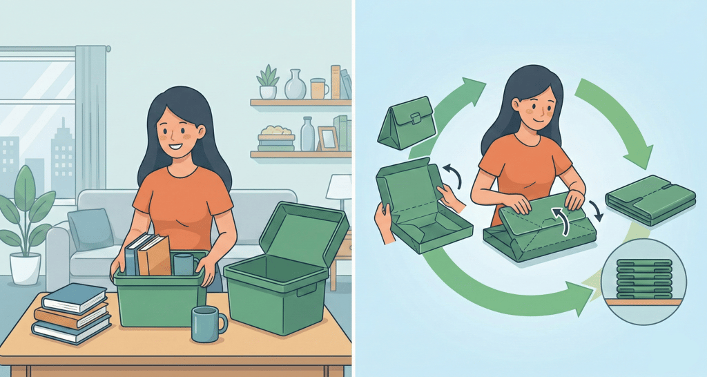 ปัญหาใหญ่ของการช้อปปิ้งออนไลน์ และ ทางออกด้วย Packaging หมุนเวียน5