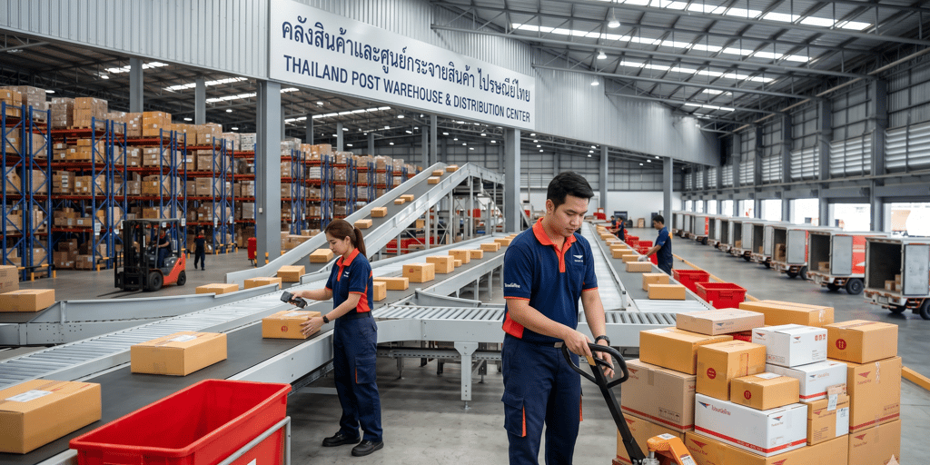 เร็วที่สุด ยกให้ ไปรษณีย์ไทย (EMS)