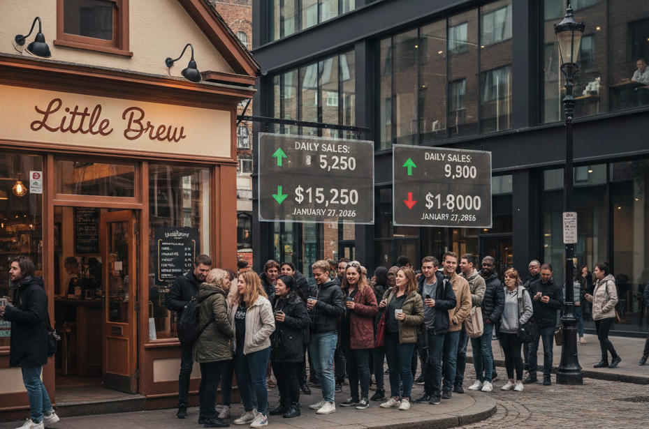 ร้านแคบๆ แต่ยอดขายแซงร้านใหญ่ได้ยังไง