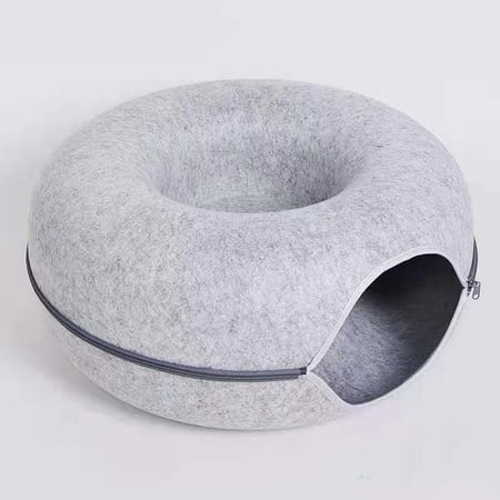 ที่นอนโดนัทแมวL-GRY