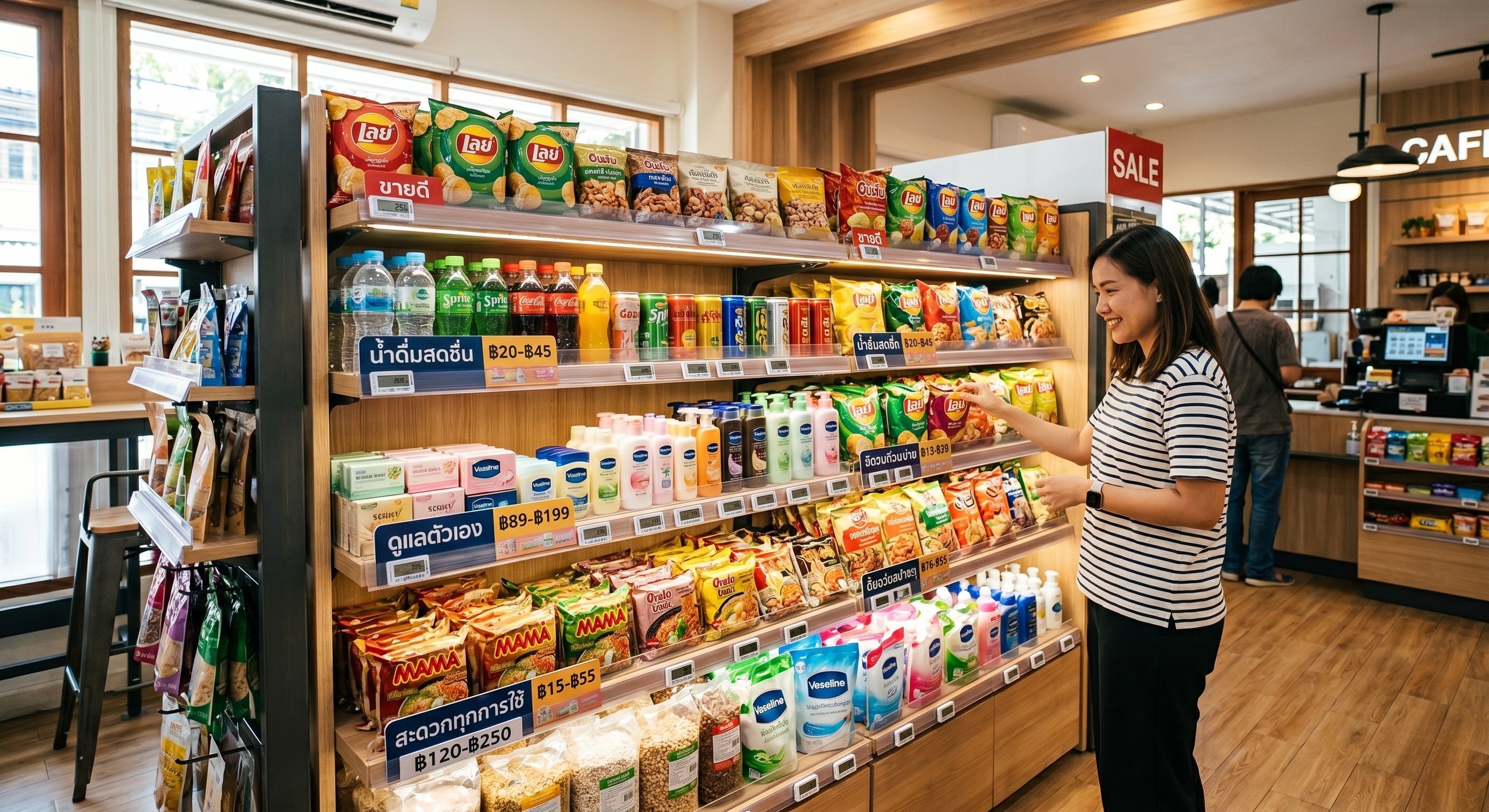 ของมันต้องมี! ชั้นวางของที่ช่วยให้ร้านขายสินค้าง่ายขึ้น