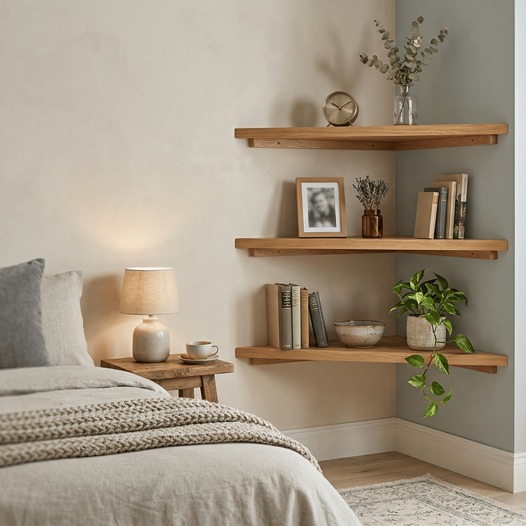 ชั้นวางเข้ามุม